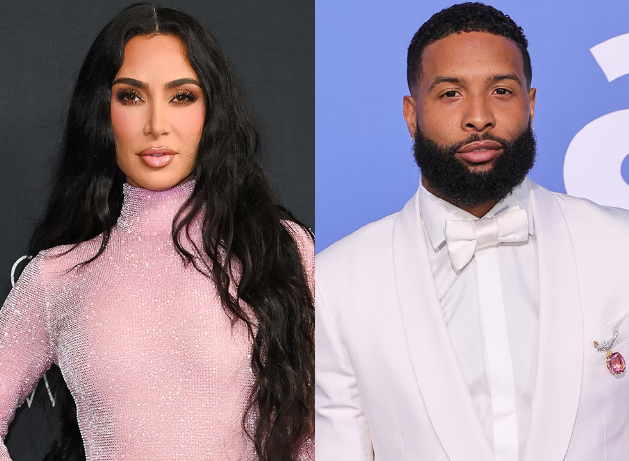 Odell Beckham Jr. and Kim Kardashian are reportedly "hanging out" after his separation with Lauren Wood