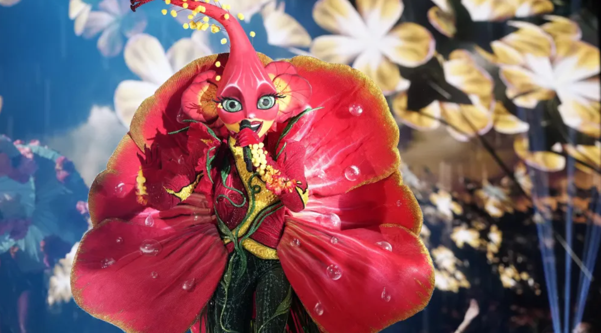 Popular reality show star Hibiscus is unmasked on "The Masked Singer"