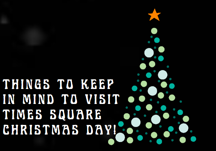 Things to Keep in Mind to Visit Times Square Christmas Day