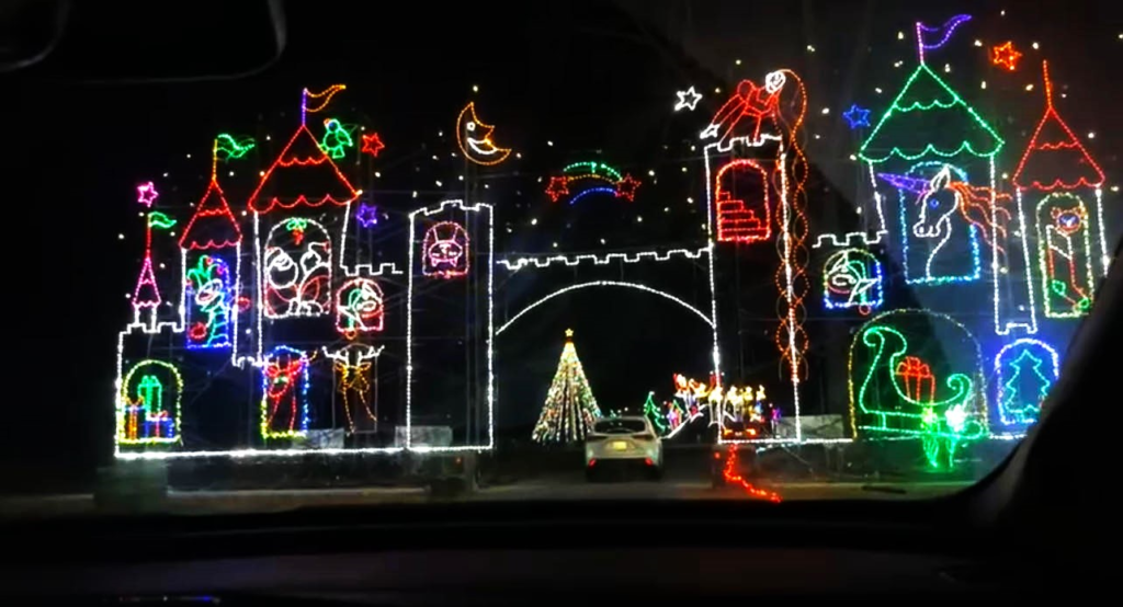Lights on the Lake in Liverpool, New York