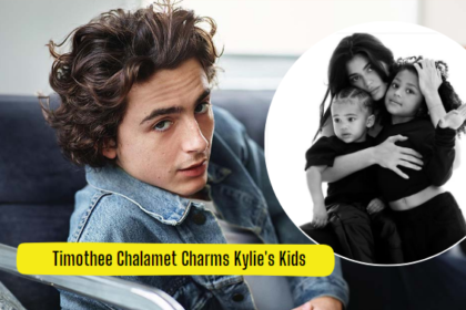 Timothee Chalamet Charms Kylie's Kids