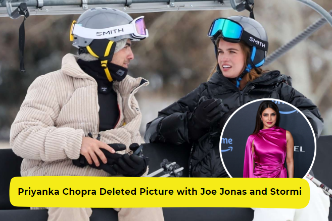 Priyanka Chopra Deleted Picture with Joe Jonas and Stormi